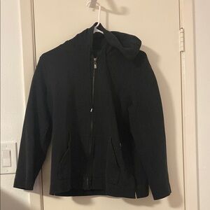 Liz Claiborne Black Hoodie Jacket